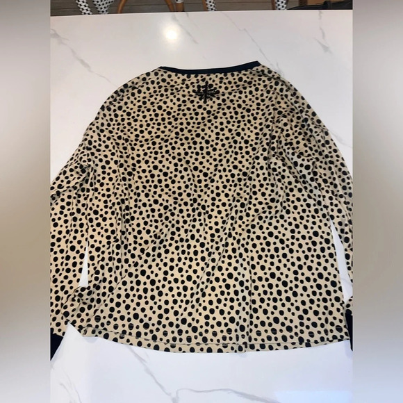 NWT Jane Marie Cheetah Animal Print Dot Long Sleeve Pants Pajama Set XL - Picture 6 of 9